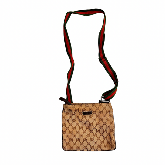 Gucci Messenger Monogram Cherry Line Sling